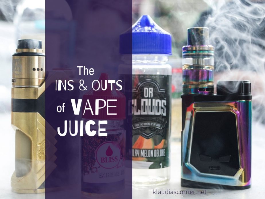 Vape Juice & EJuice The Ins And Outs Of Vape Juice