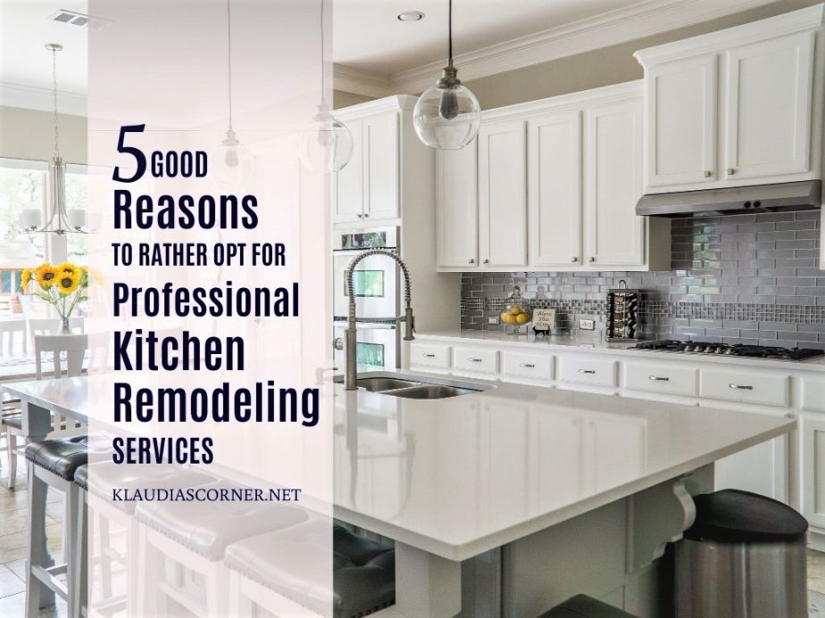 5 Good Reasons To Hire A Professional Kitchen Remodeling Service
